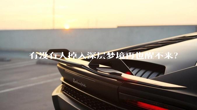 有没有人掉入深层梦境再也醒不来？