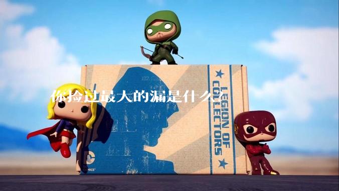 你捡过最大的漏是什么？