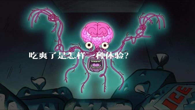 吃爽了是怎样一种体验？