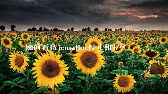 如何看待jemalloc停止维护？