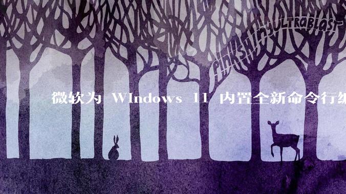 微软为 Windows 11 内置全新命令行编辑器 Edit，开源且轻巧，这款工具的推出是否有必要？